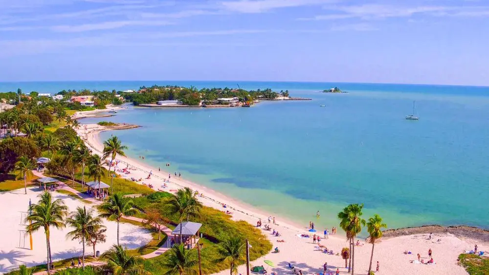 Sombrero beach is rated #1 located in the Flrodia keys