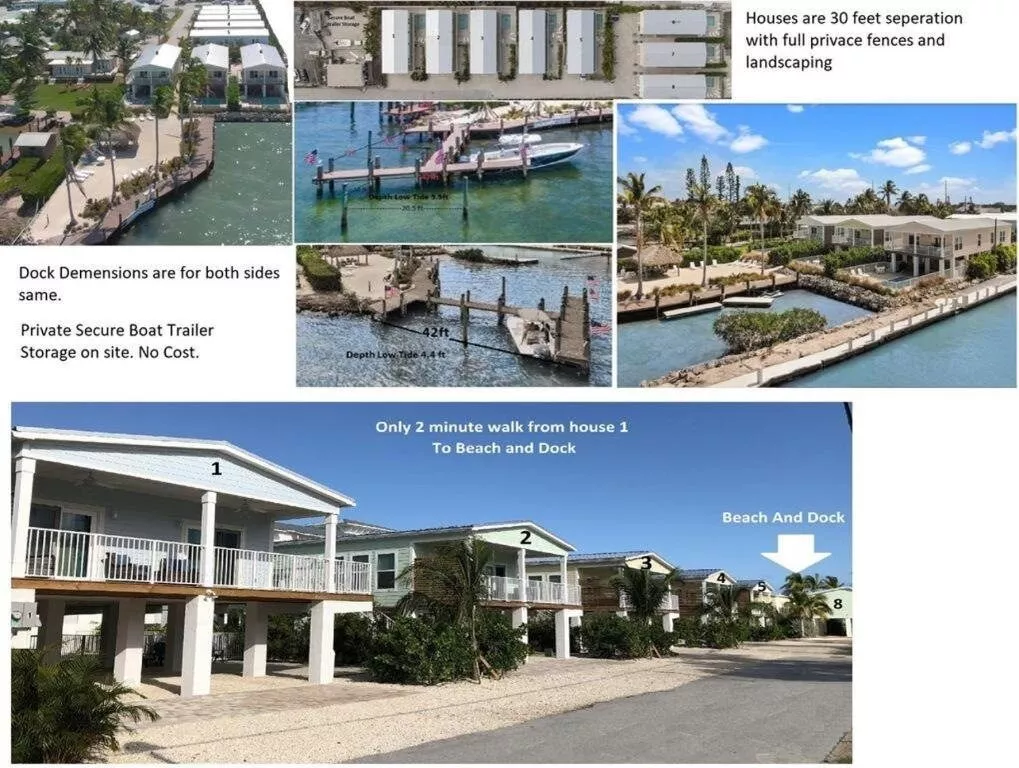 Collage of images at Keys Cove Resort Marathon Fl